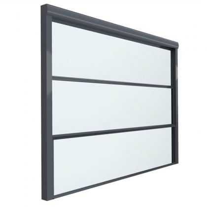 Powder-coated aluminum doors and windows