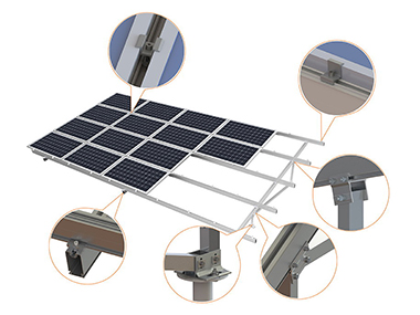 What material is solar panel bracket?