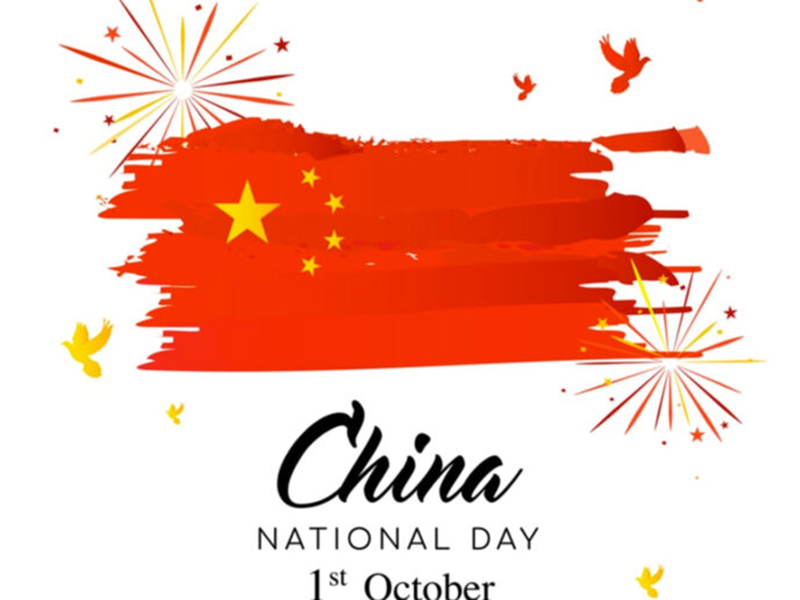 毎年恒例の中国建国記念日